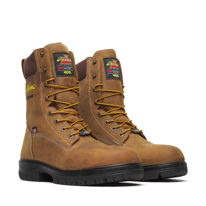 Genesis Series 8″ Chestnut Safety Toe Waterproof Insulated Work Boot