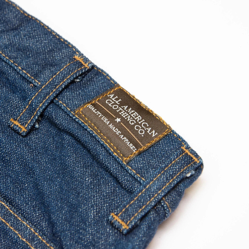 Men's Boot Cut Jean with Gusset - Dark Stonewash