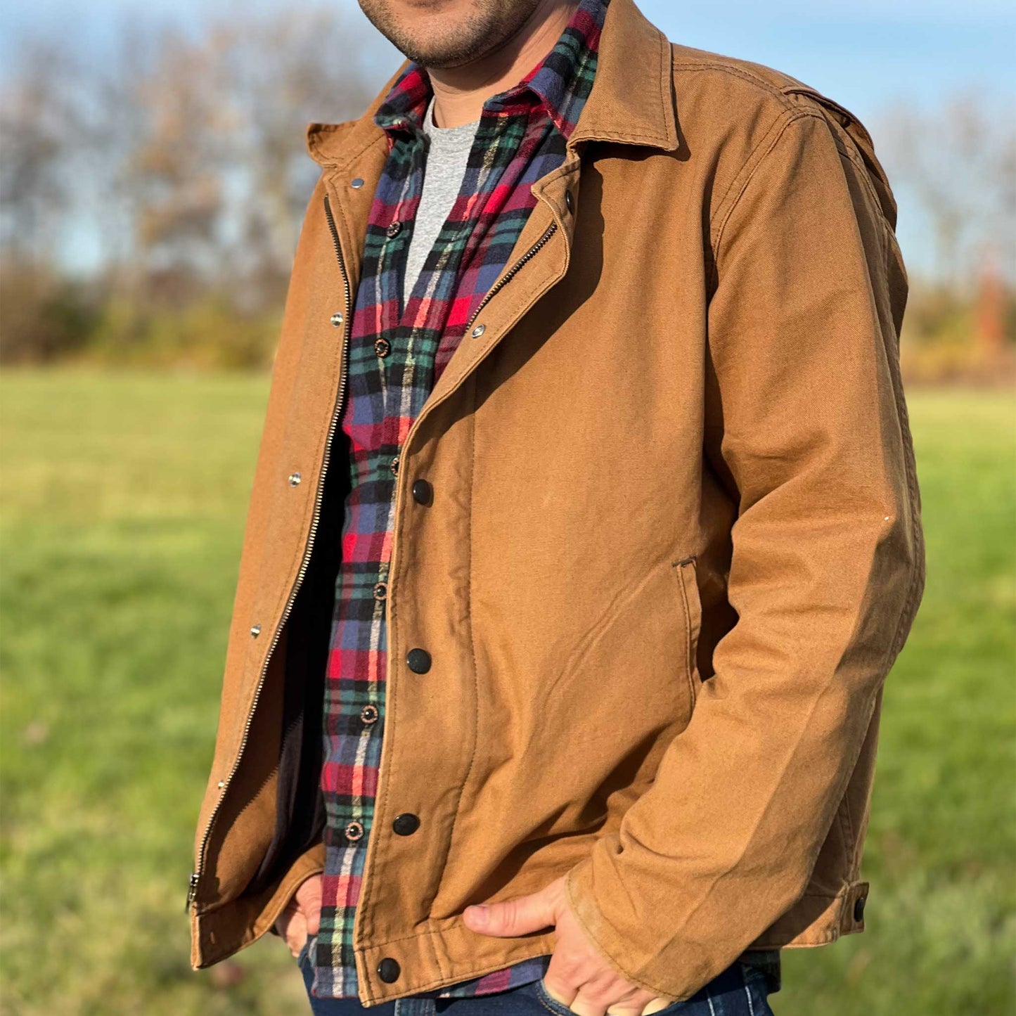 Men's Canvas Work Jacket