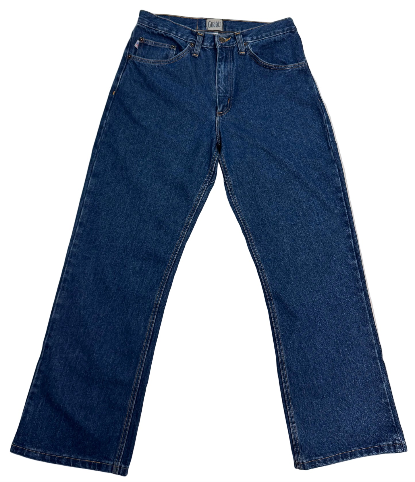 Men's Relaxed Fit Bootcut Jean in Medium Stonewash