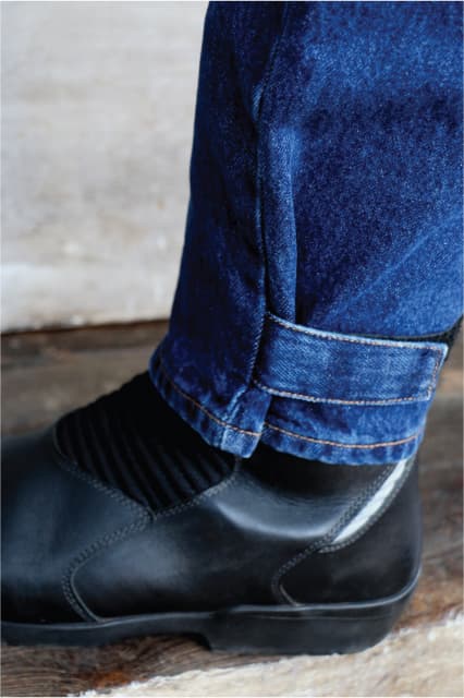 Defender® Motorcycle Jean - Dark Stonewash