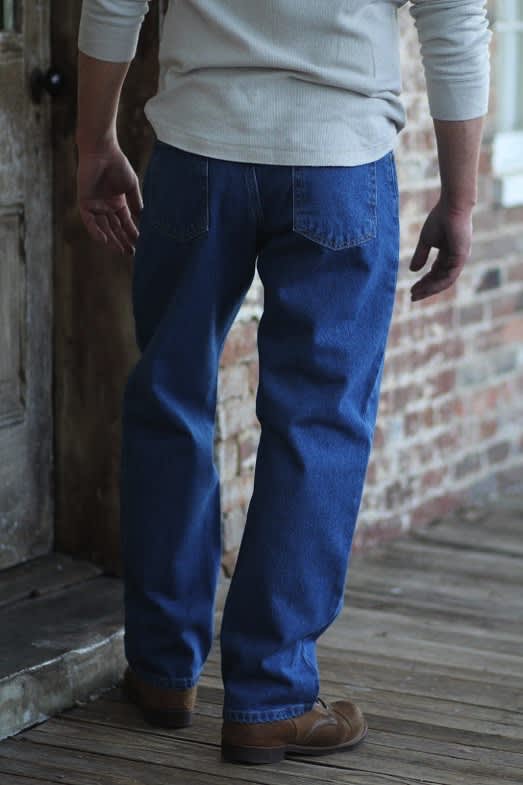 Big Men's Relaxed Fit - Dark Stonewash
