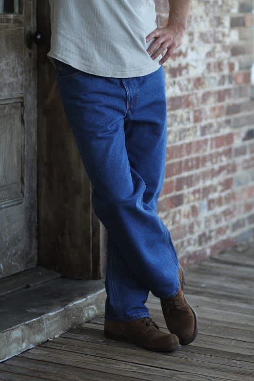 Big Men's Relaxed Fit - Dark Stonewash