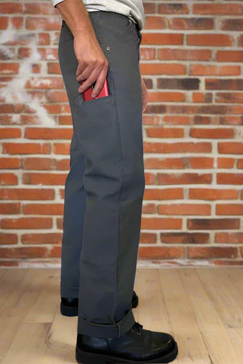 Canvas Utility Work Pant - Slate Gray - IRREGULAR