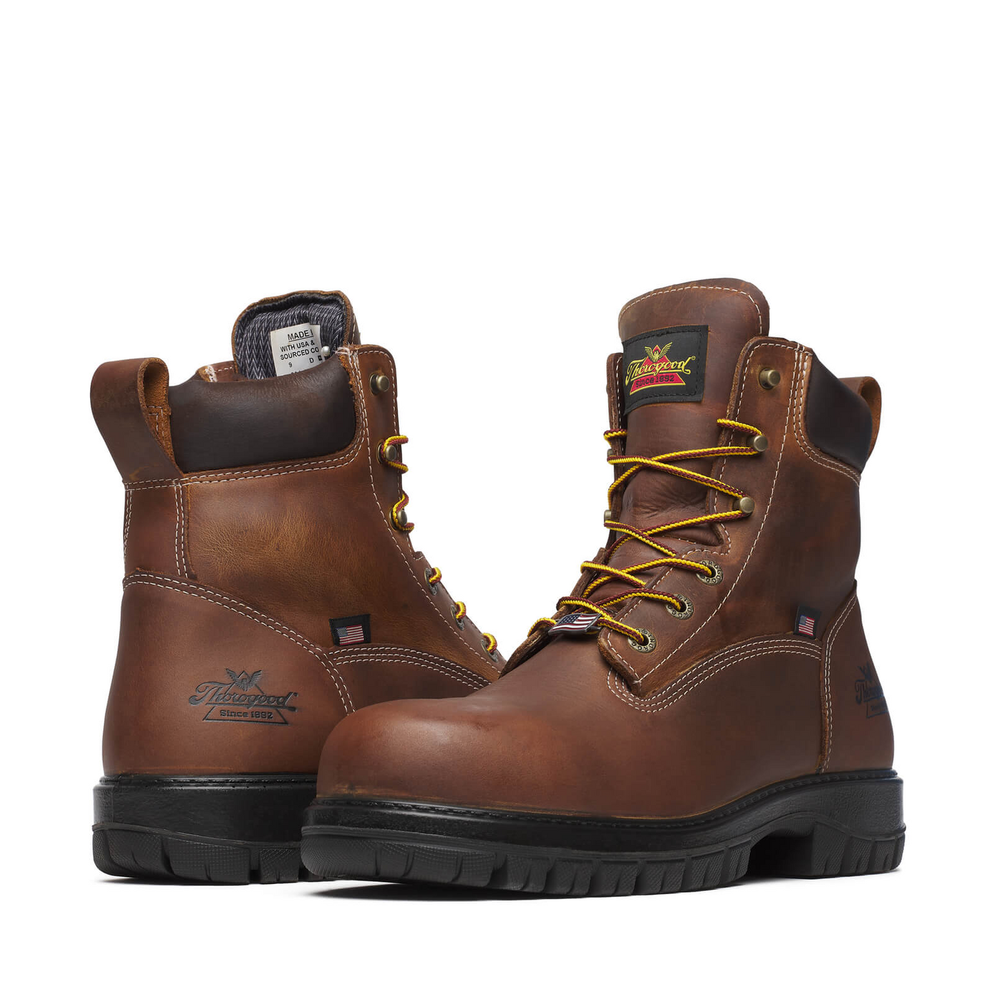 Genesis Series 6″ Bourbon Safety Toe Work Boot