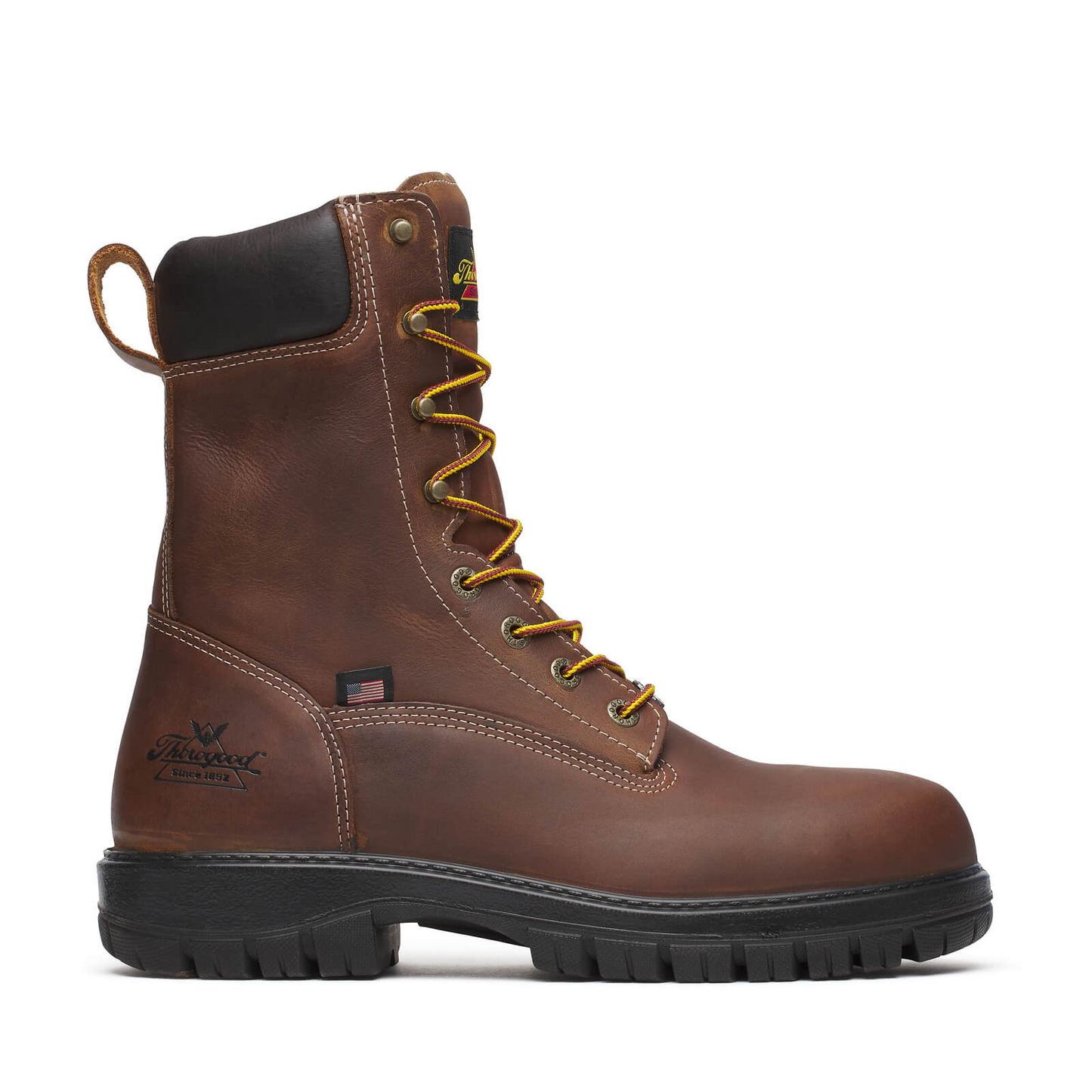 Genesis Series 8″ Bourbon Safety Toe Work Boot