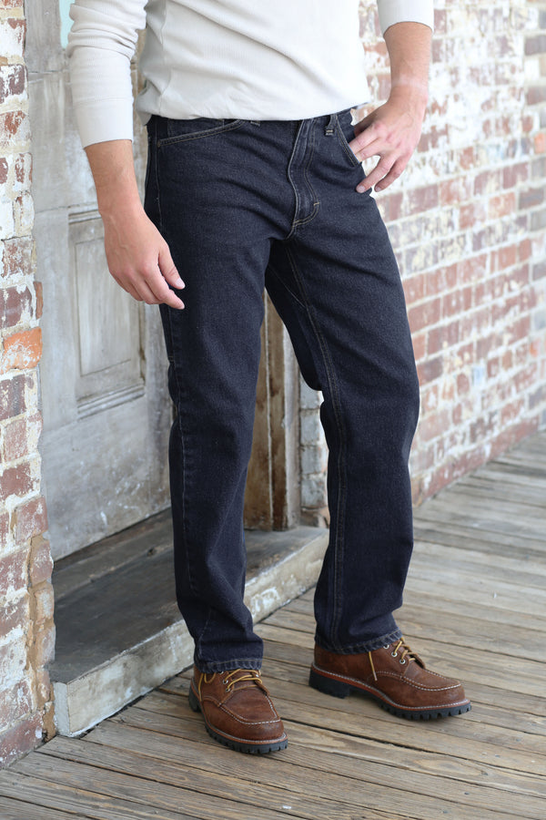 Gusset Lynchburg Relaxed Fit Six Pocket Stretch Jean - Industrial Blue main image 1