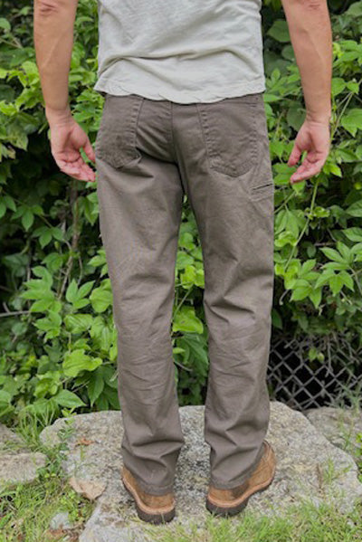 Easy Fit Stretch Canvas Six Pocket - Dark Coffee