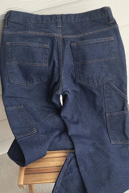 Men's Carpenter Jean - Dark Wash – Diamond Gusset Men's Carpenter Jean - Dark Wash – Diamond Gusset