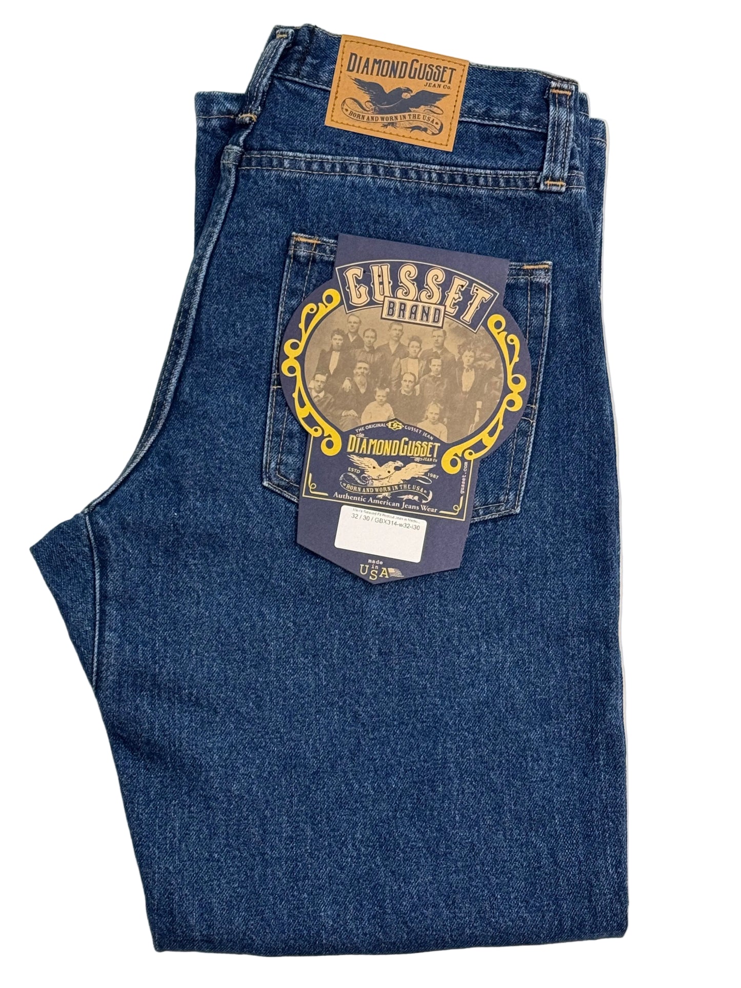 Men's Relaxed Fit Bootcut Jean in Medium Stonewash