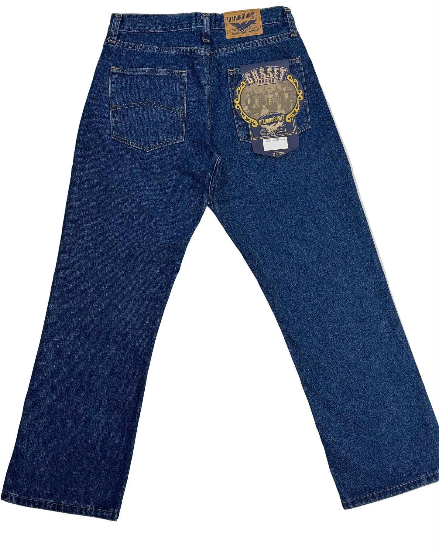 Men's Relaxed Fit Bootcut Jean in Medium Stonewash