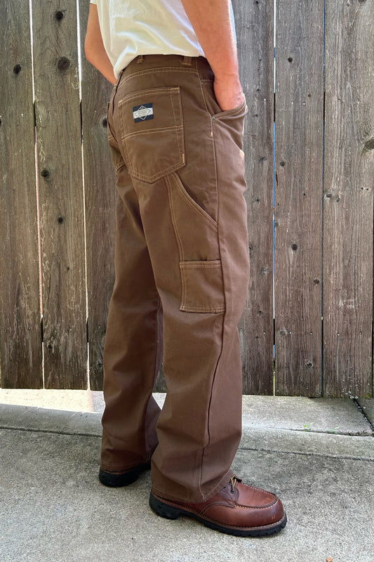 Canvas Carpenter Pant - Timber Brown