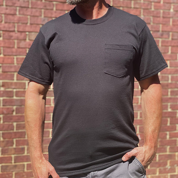 100% Cotton Heavyweight T-Shirt with Pocket