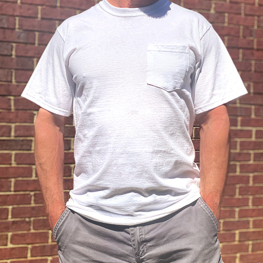 100% Cotton Heavyweight T-Shirt with Pocket