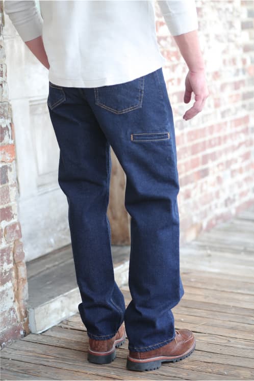 Lynchburg Relaxed Fit Six Pocket Stretch Jean - Industrial Blue ...