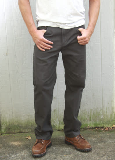Easy Fit Canvas Pants - IRREGULAR