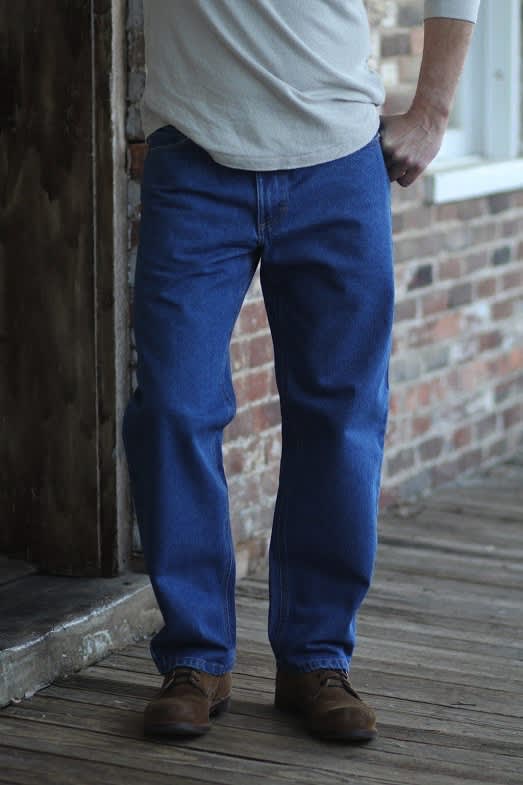 Big Men's Relaxed Fit - Dark Stonewash